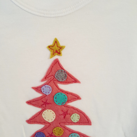 American Apparel XMAS TREE Toddler Tee Shirt Custom Made NWT Designer Kids Wear - Picture 4 of 8